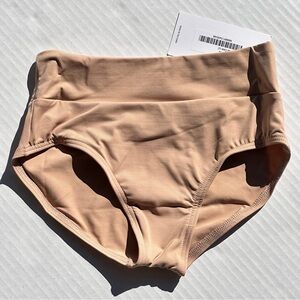 Baltogs dance dancewear‎ briefs bottoms caramel tan nude color CL NWT